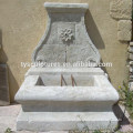 Hot sale stone ledge fontain marble water feature outdoor wall fountain